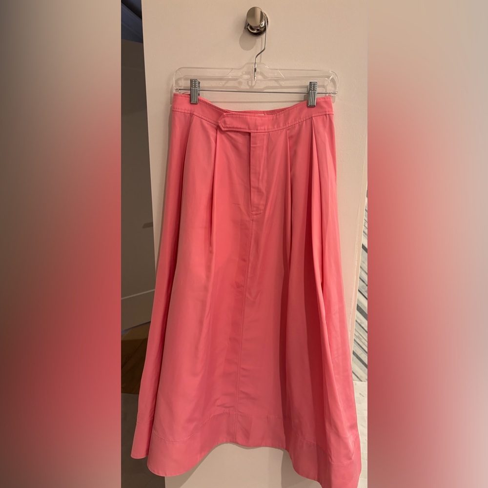 Zara Collection, Midi Skirt, Pink SZ M - Picture 2 of 3